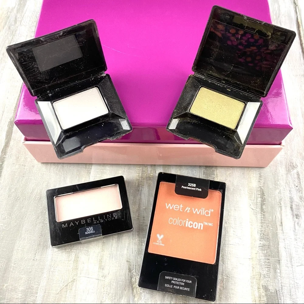 Cosmetic Bundle Blush and Eyeshadow Mixed Lot